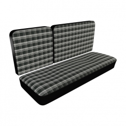 1974-1979 VW Bus Seat Upholstery - Middle 1/3 Width - Plaid