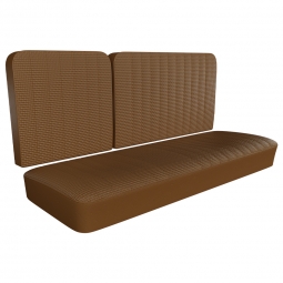 1968-1973 VW Bus Seat Upholstery - Middle 1/3 Width - Squareweave Vinyl