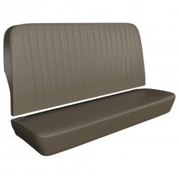 1964-1967 VW Type 3 Squareback Seat Upholstery - Rear Only - Smooth Vinyl