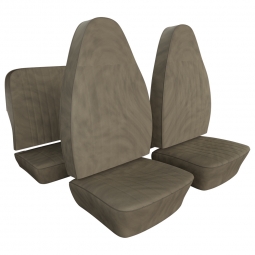 1973-1974 VW Type 3 Squareback Seat Upholstery - Front & Rear - Velour