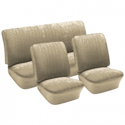 1961-1964 Type 3 Fastback & Notchback Seat Upholstery - Front & Rear - No Rear Armrest - Velour