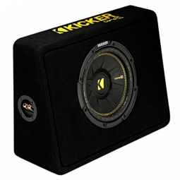 Kicker 10" 2 Ohm CompC Loaded Enclosure