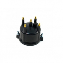 PerTronix Replacement VW Distributor Cap for 4 Cylinder Flame-Thrower Distributor - Black