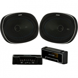 Kicker QS Series Coaxial Speakers - 6x9" - Pair