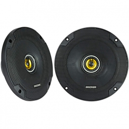 Kicker CS Series Coaxial Speakers - 6.5" - Pair