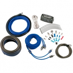 Kicker Amplifier Installation Kit - 4 Gauge - 2 Channel