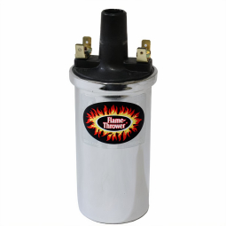 PerTronix Flame-Thrower Oil Filled Coil - 3.0 Ohm - 40000 Volt - Chrome