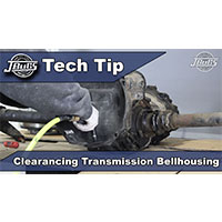 Clearancing Transmission Bellhousing