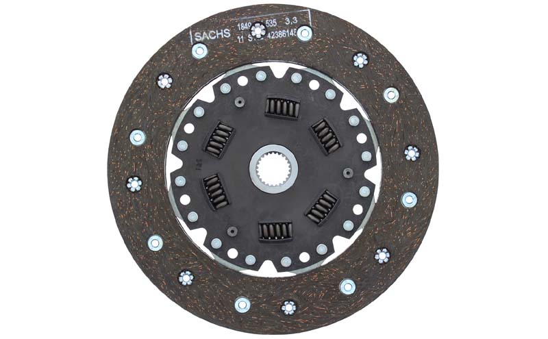 311141031D - VW Clutch Disc - 200mm - 12 Volt - Sprung - German