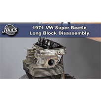 VW Super Beetle Long Block Disassembly