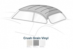 1956-1974 VW Karmann Ghia Coupe Headliner - Crush Grain Vinyl