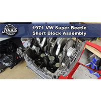 VW Super Beetle Short Block Assembly