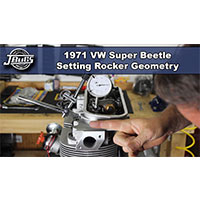 VW Super Beetle Setting Rocker Geometry