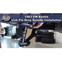 VW Beetle Link Pin Drop Spindle Installation