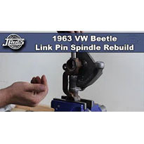 VW Beetle Link Pin Spindle Rebuild