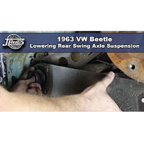 VW Beetle Lowering Rear Swing Axle Suspension