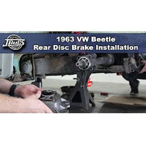 VW Beetle Rear Disc Brake Installation