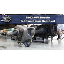 VW Beetle Transmission Removal