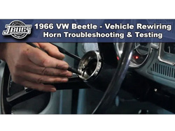 1966 VW Beetle - Vehicle Rewiring - Horn Troubleshooting