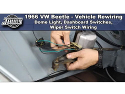 1966 VW Beetle - Vehicle Rewiring - Dashboard Switch Wiring