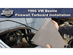 VW Beetle - Firewall Tarboard Installation