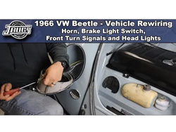 1966 VW Beetle - Vehicle Rewiring - Front End Wiring