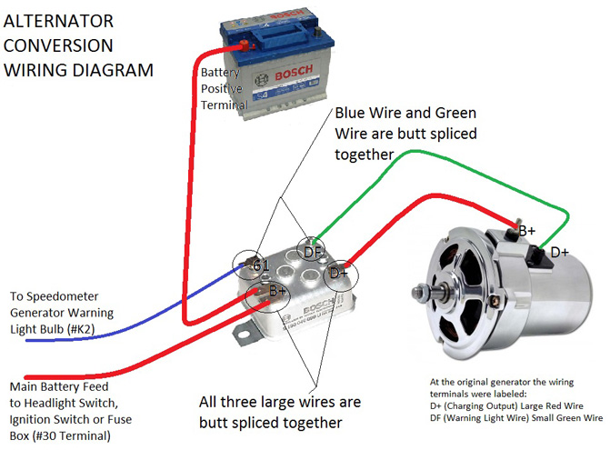 subur 3 wire alternator wiring diagram