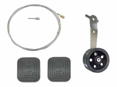 EMPI VW E-Brake, Foot Pedals, and Throttle Cables