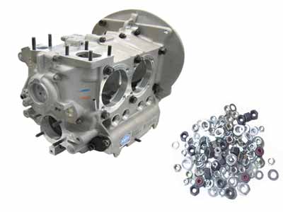 EMPI VW Engine Cases, Studs and Hardware