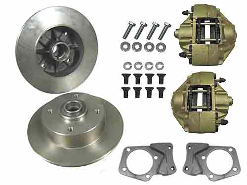 EMPI VW 4/130 Disc Brake Kits (4-Lug Wheels)
