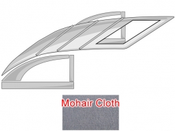 1964-1974 VW Fastback Sun Roof Headliner - Mohair