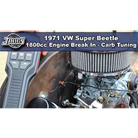 VW Super Beetle Carburetor Tuning