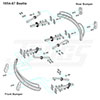 Beetle Bumper Diagram 1954-67