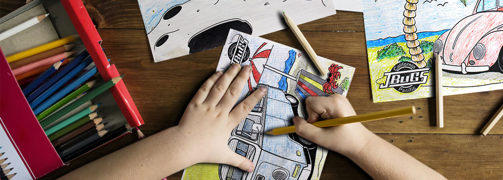 VW Kids Coloring Pages