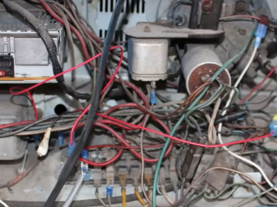 Inspect wiring before driving.