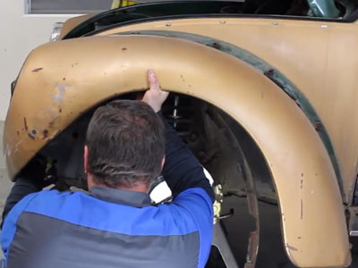 Removing VW Fenders.